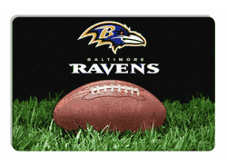 Baltimore Ravens Classic NFL Football Pet Bowl Mat - L