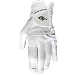 Baltimore Ravens Cool mesh with cabretta leather - one size - mens left