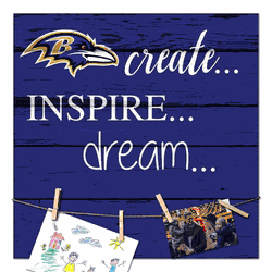 Baltimore Ravens Create, Inspire, Dream Sign