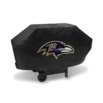 Baltimore Ravens Black Deluxe Grill Cover