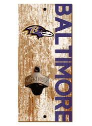 Baltimore Ravens Distressed Bottle Opener