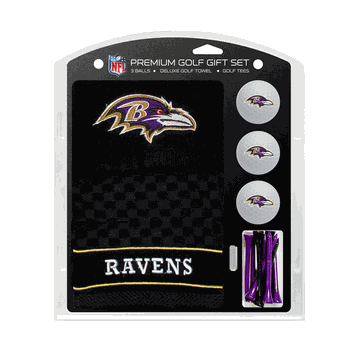 Baltimore Ravens Embroidered Towel Gift Set