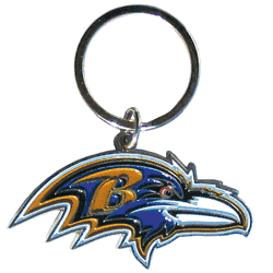 Baltimore Ravens Enameled Key Chain