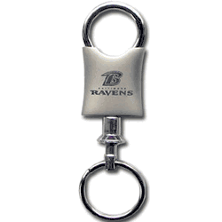 Baltimore Ravens Etched Key Chain