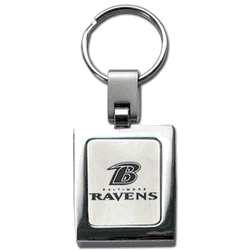Baltimore Ravens Etched Key Chain