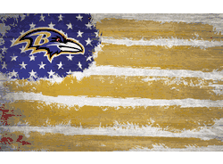 Baltimore Ravens Flag 11x19.