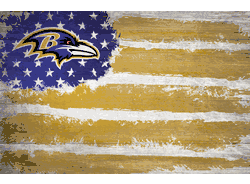 Baltimore Ravens Flag 17x26