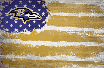 Baltimore Ravens Flag 17x26