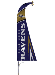 Baltimore Ravens Flag Premium Feather Style CO