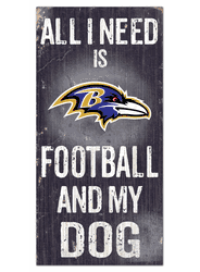 Baltimore Ravens Football and My Dog Sign