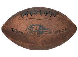 Baltimore Ravens Football - Vintage Throwback - 9 Inches