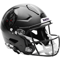 Baltimore Ravens Full Size SpeedFlex Football Helmet 2026 Alternate #2 On-Field Darkness