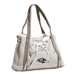 Baltimore Ravens Hoodie Purse Grey