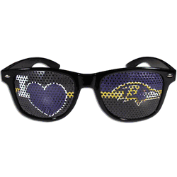 Baltimore Ravens I Heart Game Day Shades
