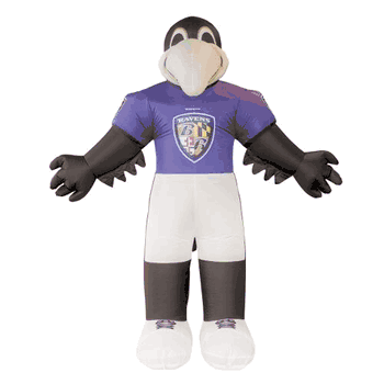 Baltimore Ravens 7 FT Inflatable Mascot