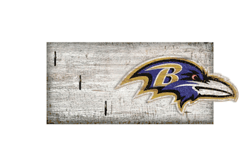 Baltimore Ravens Key Holder 6x12