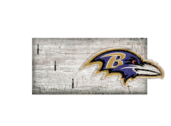 Baltimore Ravens Key Holder 6x12