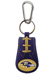 Baltimore Ravens Keychain Team Color Football CO
