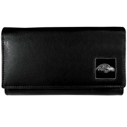 Baltimore Ravens Leather Women's Wallet