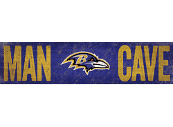Baltimore Ravens Man Cave Sign