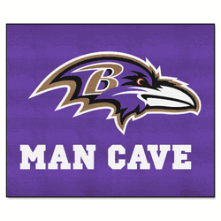 Baltimore Ravens Man Cave Tailgater Rug - 5ft. x 6ft.