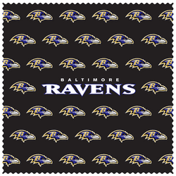 Baltimore Ravens Microfiber Cleaning Cloth