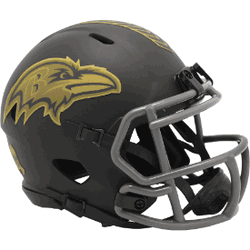 Baltimore Ravens Mini Riddell Speed Replica Helmet - Salute To Service 4