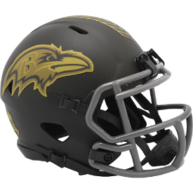 Baltimore Ravens Mini Riddell Speed Replica Helmet - Salute To Service 4