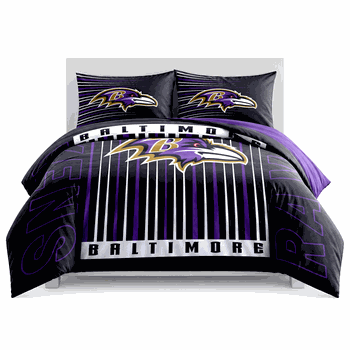 Baltimore Ravens Momentum Bedding Comforter Set F/Q