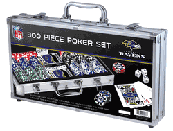Baltimore Ravens NFL 300pc Poker Set