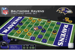 Baltimore Ravens NFL Checkers