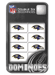 Baltimore Ravens NFL Dominoes
