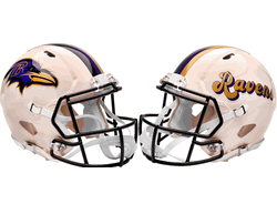 Baltimore Ravens NFL Full Size Authentic Speed Football Helmet RETRO