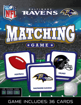 Baltimore Ravens NFL Matching Game