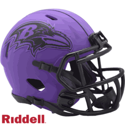 Baltimore Ravens NFL Mini Speed Football Helmet <B>RAVE</B>