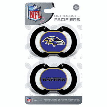 Baltimore Ravens Pacifier 2-Pack