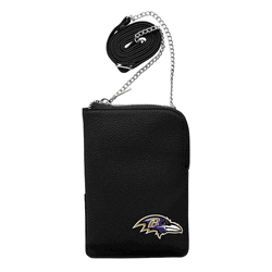 Baltimore Ravens Pebble Smart Purse Black