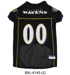 Baltimore Ravens Pet Mesh Jersey Large
