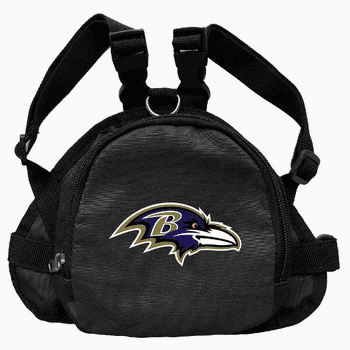 Baltimore Ravens Pet Mini Backpack BLCK S