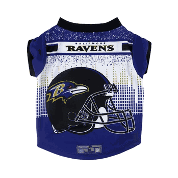 Baltimore Ravens Pet Performance Tee Shirt Large