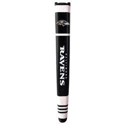 Baltimore Ravens Putter Grip (Colored with white stripes)