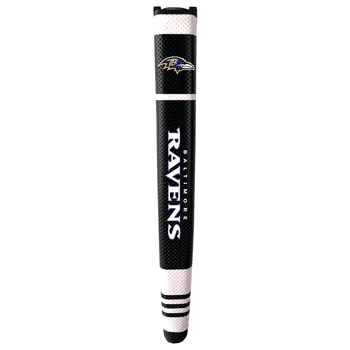 Baltimore Ravens Putter Grip (Colored with white stripes)