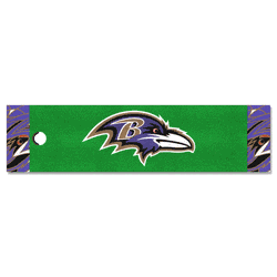 Baltimore Ravens Putting Green Mat - 1.5ft. x 6ft.