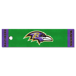 Baltimore Ravens Putting Green Mat - 1.5ft. x 6ft.