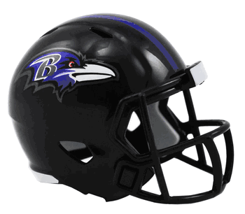 Baltimore Ravens Riddell NFL Speed Pocket Pro Helmet