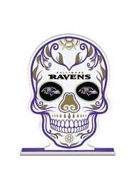 Baltimore Ravens Standee, Skull