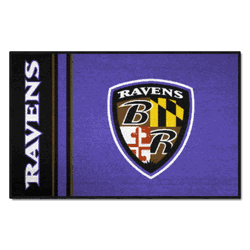 Baltimore Ravens Starter Mat Accent Rug Uniform Style - 19in. x 30in.