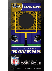 Baltimore Ravens Tabletop Cornhole