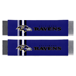 Baltimore Ravens Team Color Rally Seatbelt Pad - 2 Pieces