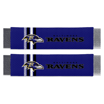 Baltimore Ravens Team Color Rally Seatbelt Pad - 2 Pieces